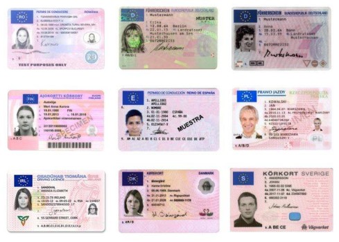 Eu Driving license B