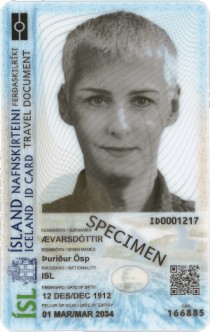 Icelandic ID card renewal process
