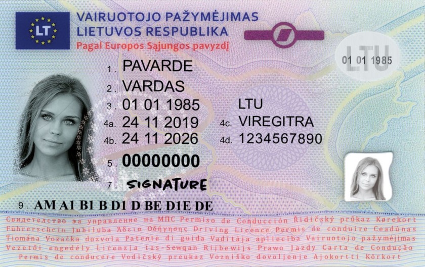 Buy a Lithuanian Driving License Without Tests