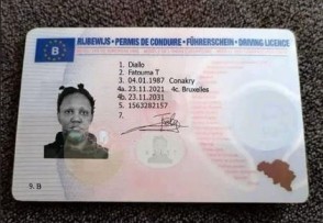 Belgian Driving License category B