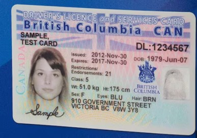 Buy a British Columbia Driver’s License Without Test